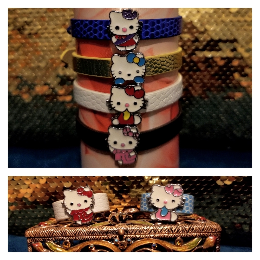 Hello Kitty Bracelets and Rings